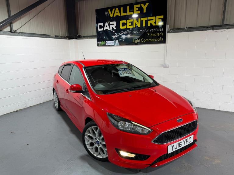 2016 Ford Focus 1.0 EcoBoost 125 Zetec S 5dr HATCHBACK PETROL Manual