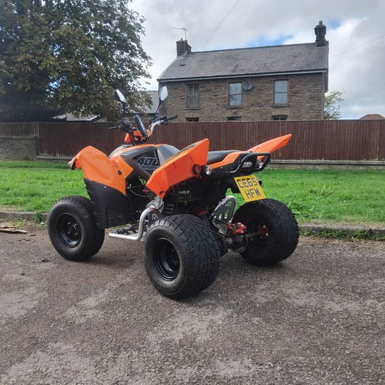 Quadzilla 400 xs sport road legal quad