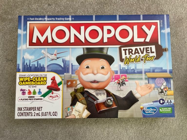 Monopoly Travel World Tour Version 