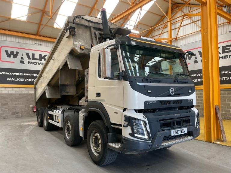 VOLVO FMX 420 *EURO 6* 8X4 ALUMINIUM INSULATED TIPPER – 2017 – GN17 WXV