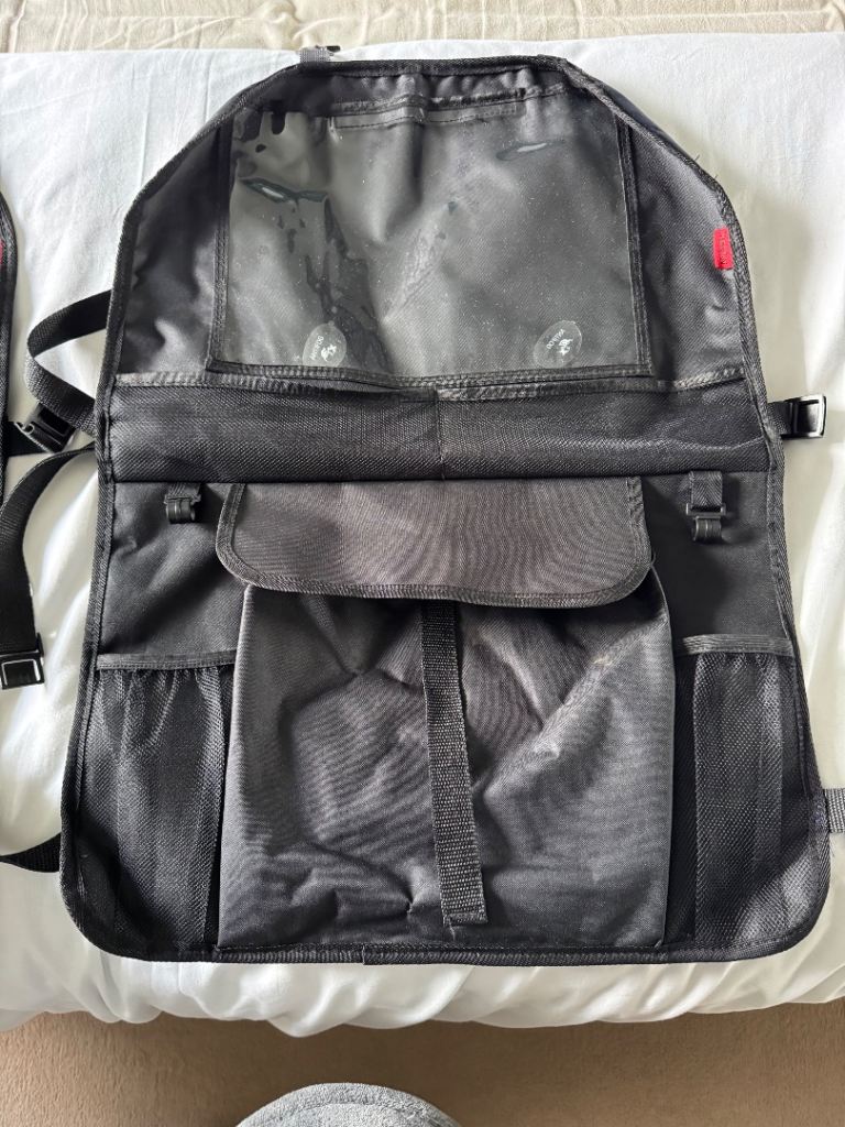 Car seat organiser 