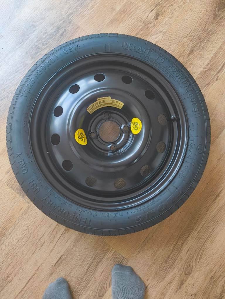 17" Space saver spare wheel (new, unused)