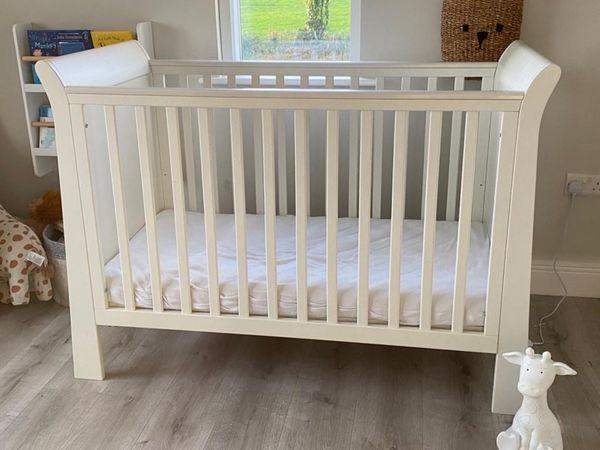 new cot sleigh boxed