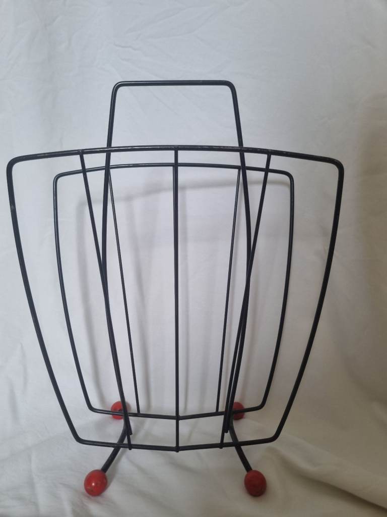 Mid century magazine rack