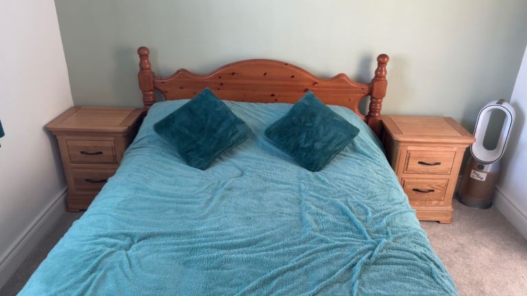 Pine King-Sized Bed Frame
