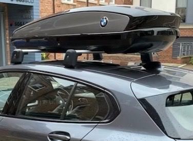 BMW roof box and BMW roof bars 
