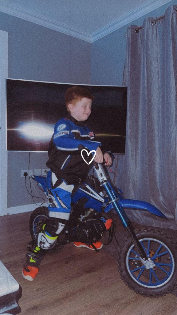 ZIPPER 50CC PETROL MINI KIDS DIRT MOTORBIKE 