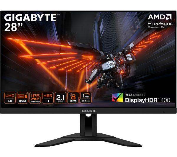 GIGABYTE M28U 4K Ultra HD 28" IPS Gaming Monitor - Black *No stand*