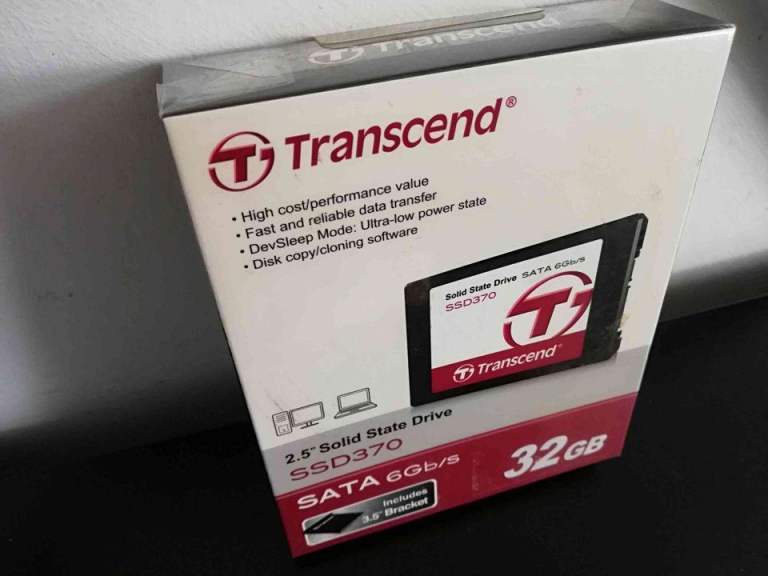 SSD 32GB Transcend SSD370 SATA 6Gb/s 2.5" Solid State Drive - Brand NEW