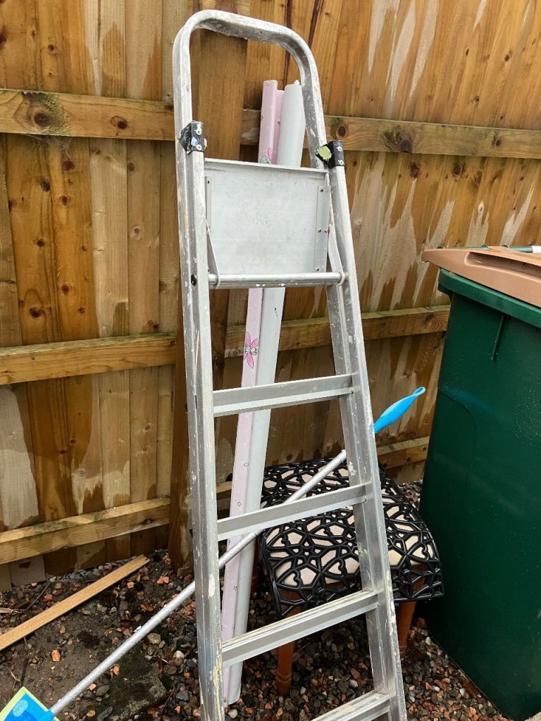 Set of ladders. 
