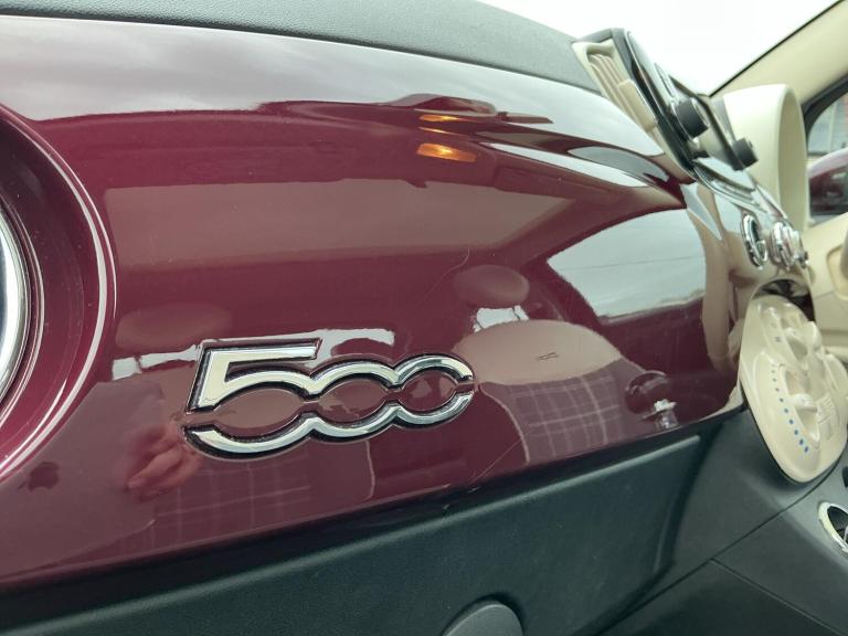 2018 Fiat 500 1.2 Lounge Hatchback 3dr Petrol Manual Euro 6 (s/s) (69 bhp) HATCHBACK Petrol Manual