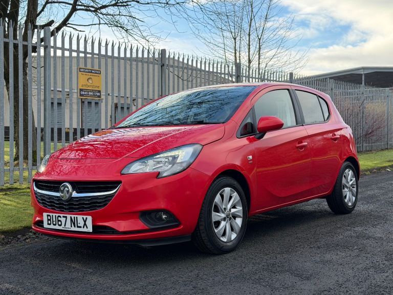 Vauxhall Corsa Design 2017 5 Doors Manual 1.4 Petrol Low Miles High Spec Warranty 