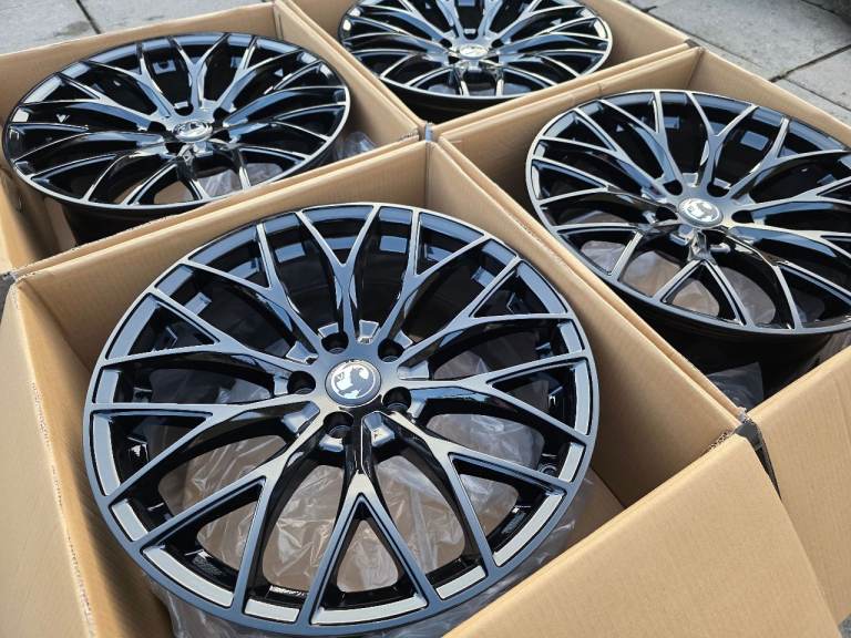 18"Black ALLOY WHEELS/RIMS for VAUXHALL VIVARO C (2019-2026) Brand new, load rated