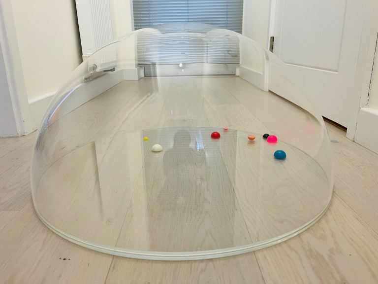 Large Clear Acrylic Dome 600mm (display case). Originally £300