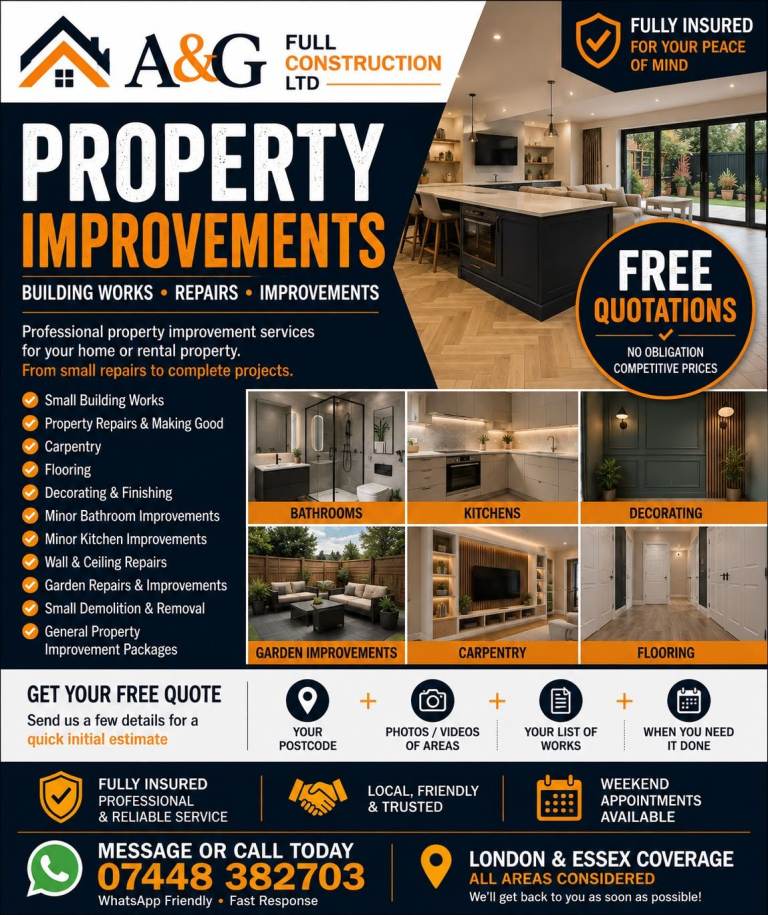 Carpenter Handyman | Doors, Skirting, Panelling & Home Improvements | London & Essex