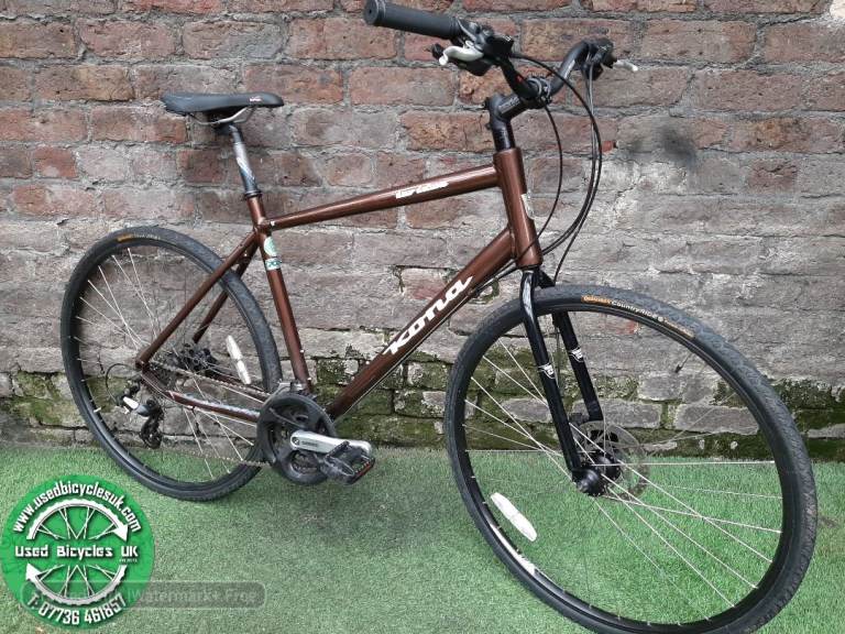 Kona Dew Deluxe hybrid bike L_21 inch Frame 24 Speed 700c Wheels VVGC! RRP £700