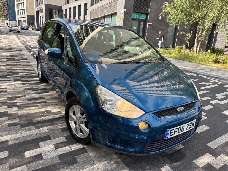 2006 FORD S - MAX ZETEC 1.8 TDCI DIESEL 6 SPEED MANUAL 7 SEATER BLUE 5dr