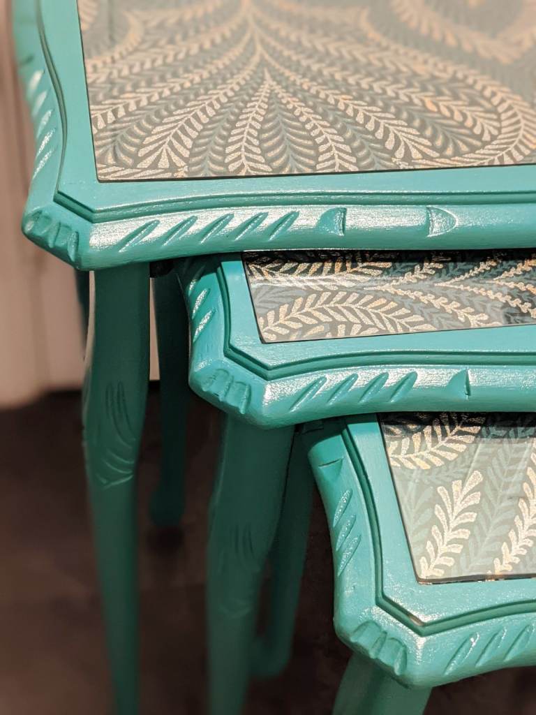 Upcycled Vintage Nest Tables