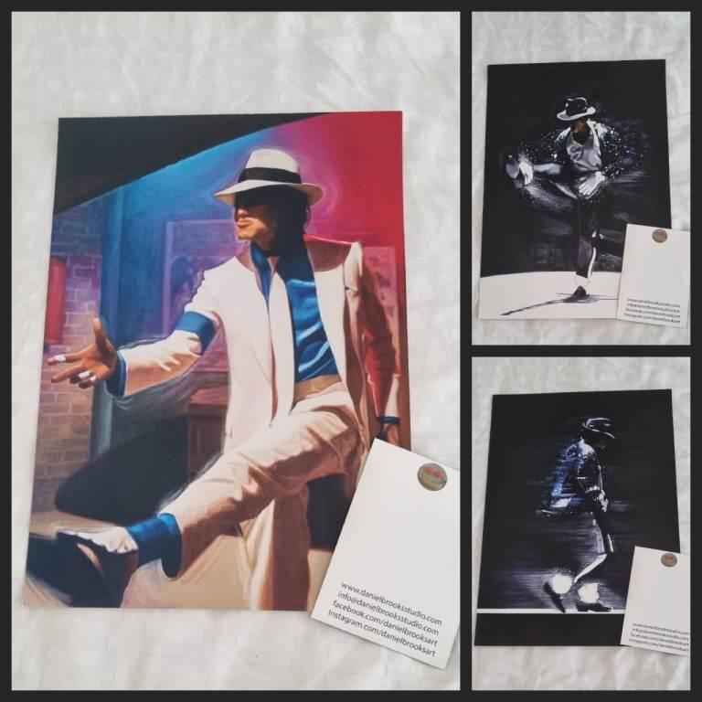 MJ art prints by Daniel Brooks