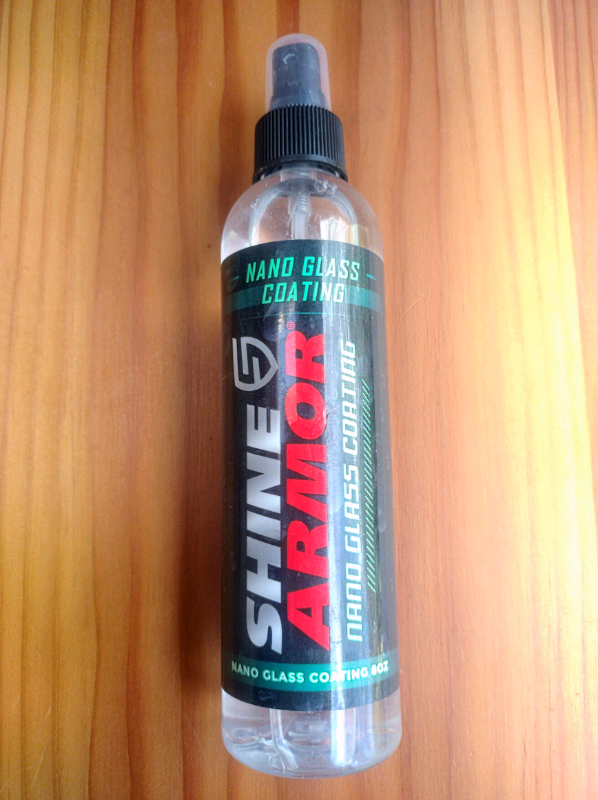 New Shine Armour Nano Glass Coating windscreens windows mirrors 8oz