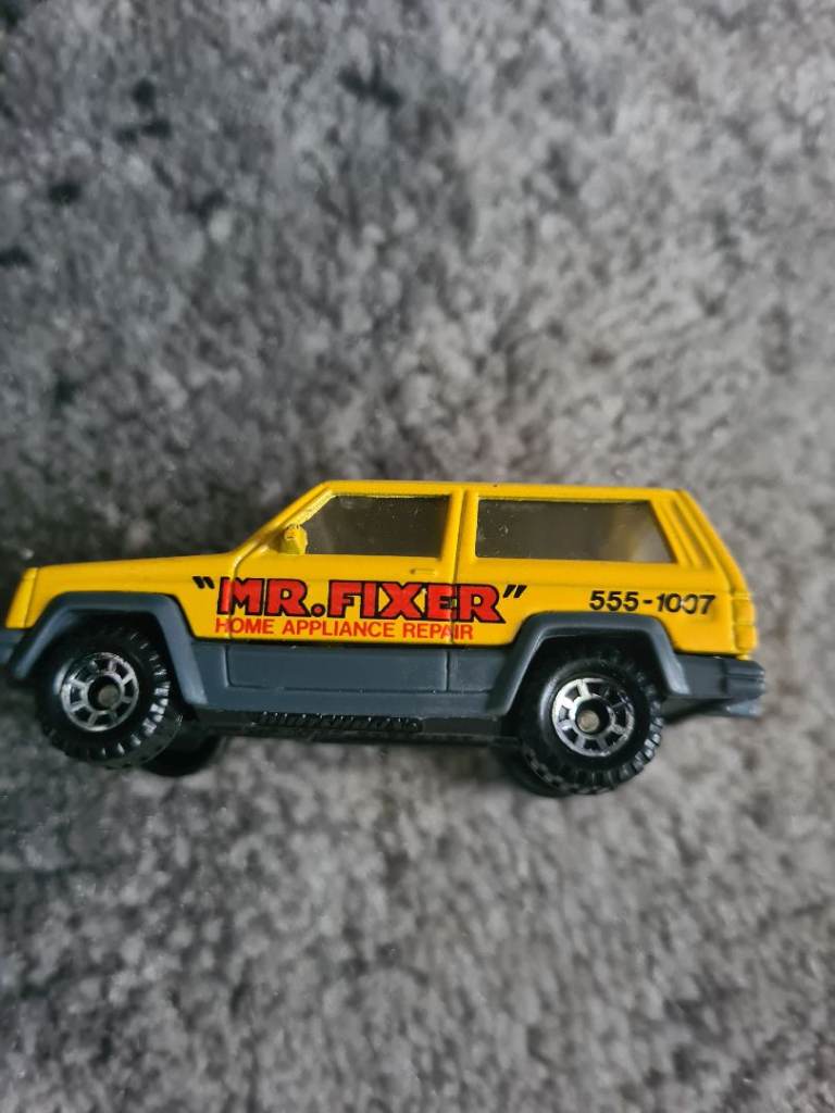 Matchbox 'Mr Fixer' Jeep Toy Car - Good Condition