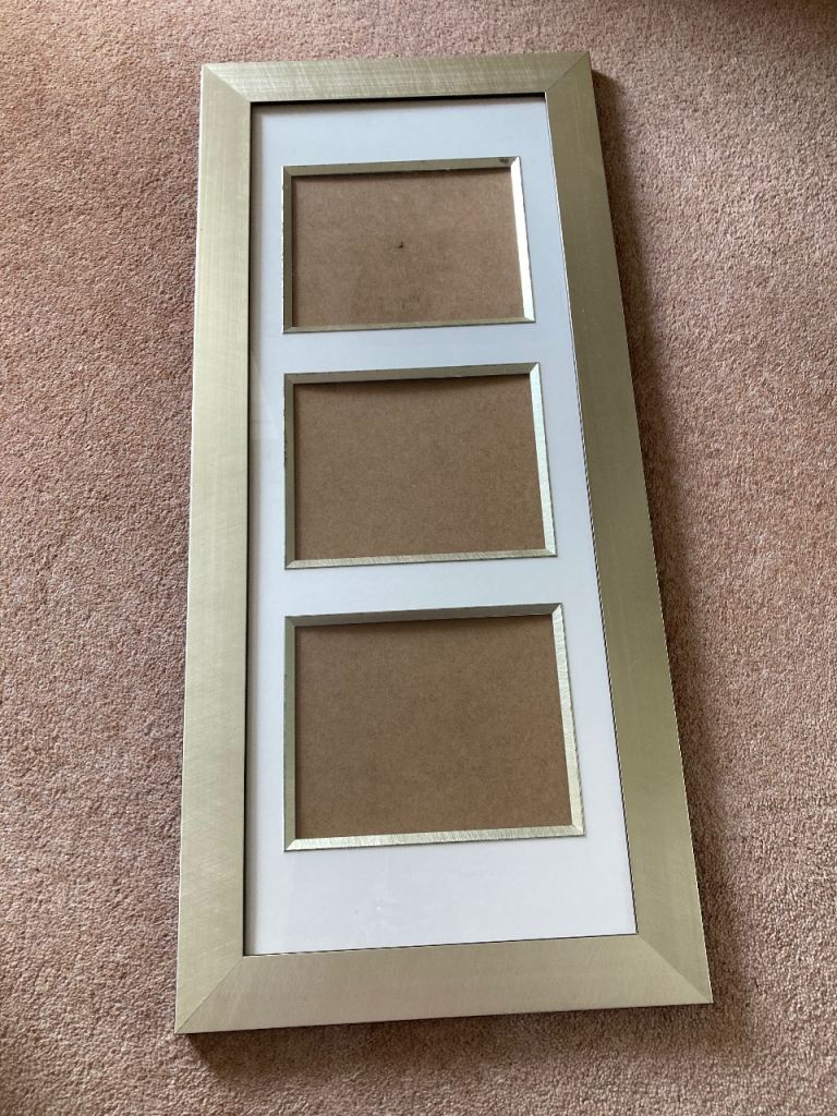Photo frame for 3 10”x 8” photos
