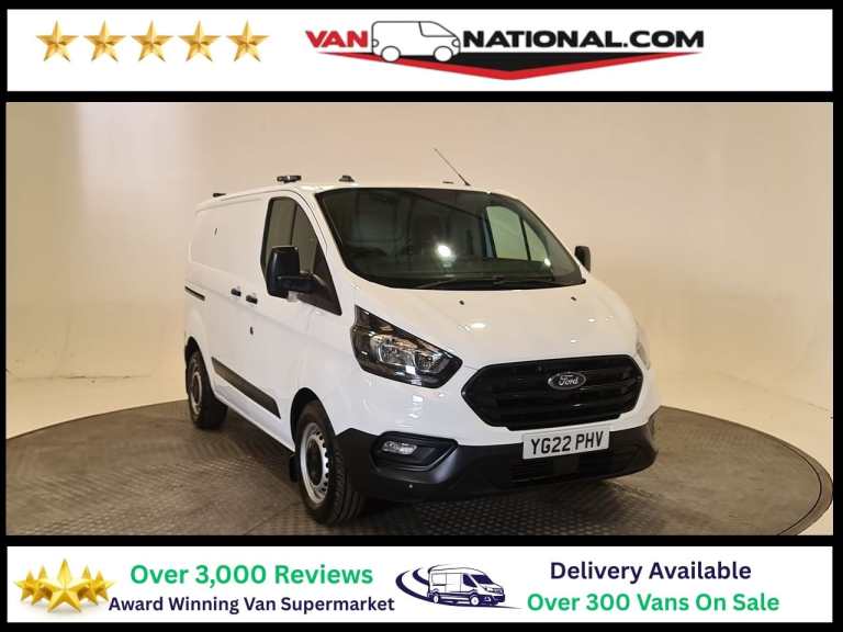2022 Ford Transit Custom 2.0 320 ECOBLUE LEADER L1 H1 105 BHP SWB Panel Van Diesel Manual