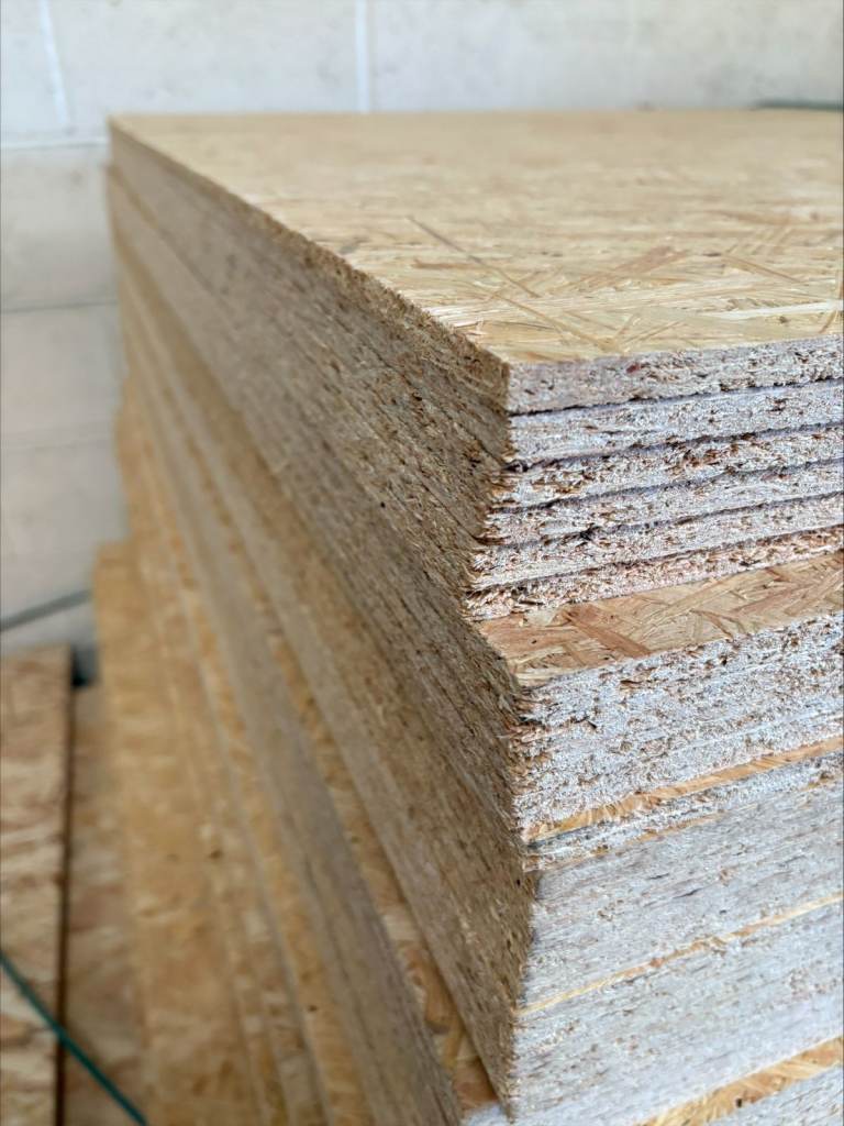 8x4 sheets of OSB