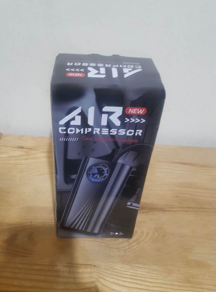Electric Air Compressor PLUS Manual Pump & Trekking gear (3 items NEW)PlS Read