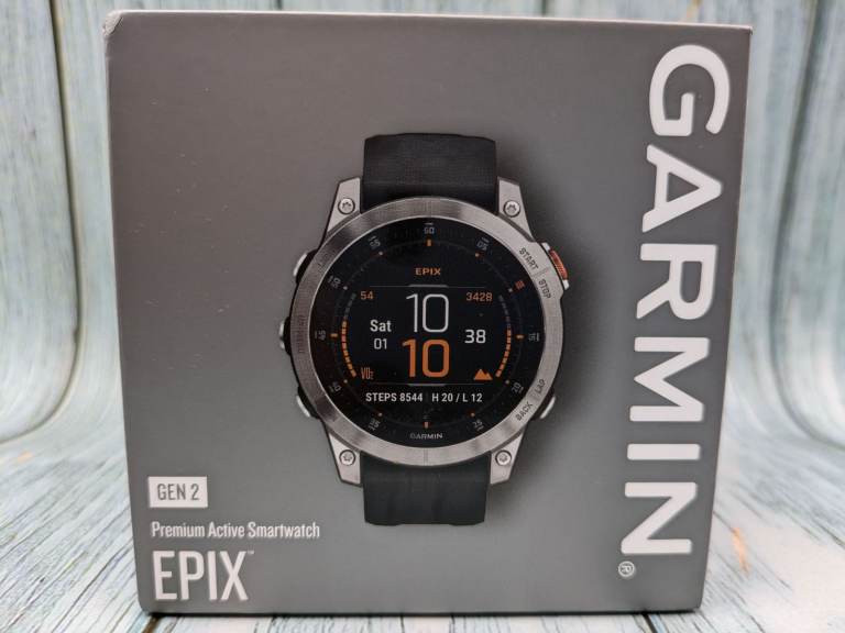 Garmin Epix Gen 2 47mm (Slate Steel with Black Band)