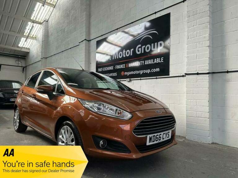 2016 Ford Fiesta 1.0T EcoBoost Titanium X Euro 6 (s/s) 5dr HATCHBACK Petrol Manual