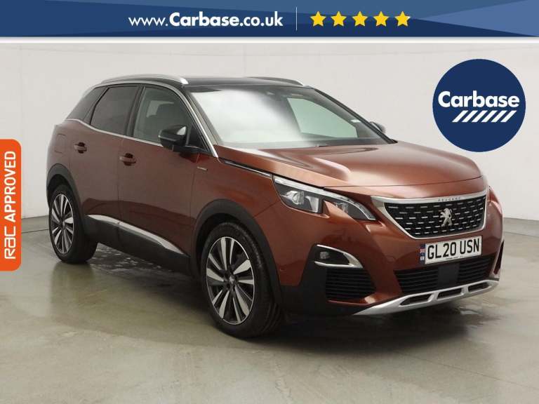 2020 Peugeot 3008 1.2 PureTech GT Line Premium SUV 5dr Petrol EAT Euro 6 (s/s) (130 ps) SUV PETRO...