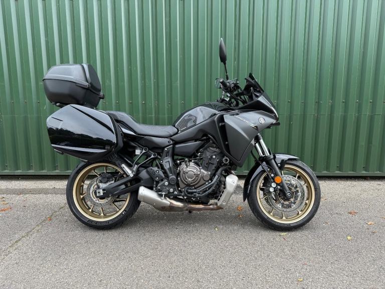 Yamaha Tracer 7 GT 2023 Black 8000 Miles Full Luggage Heated Grips