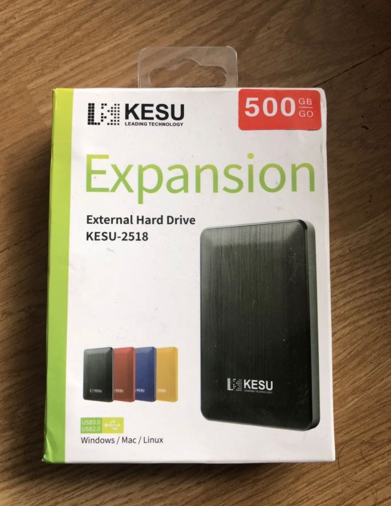 500gb Hard Drives Black New! 