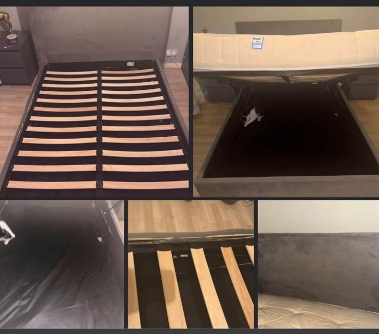 Gas lift bed double 