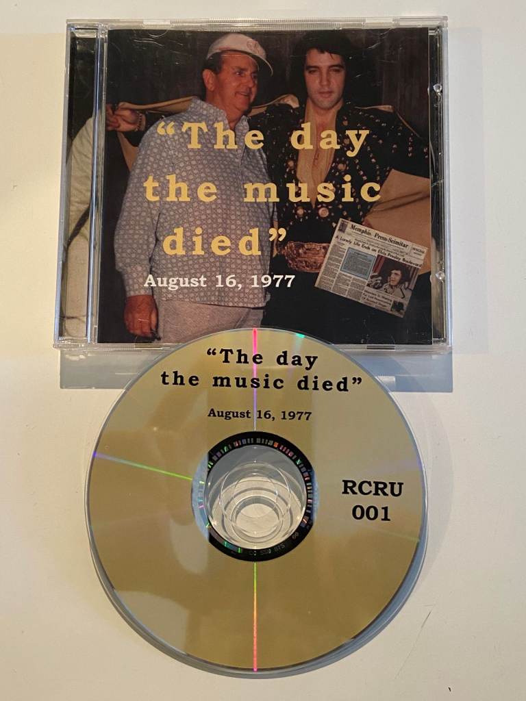 V.RARE: Elvis CD 'The Day The Music Died Vol.1' *NR AS NEW*