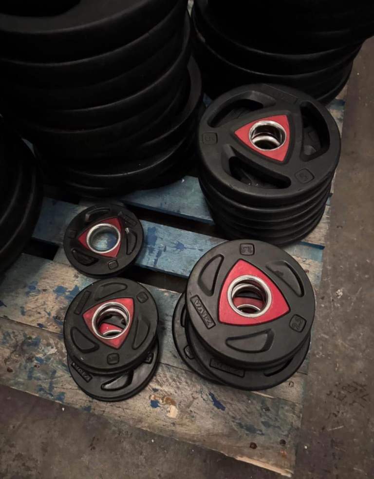 ziva competition Bumper plates in colours codes