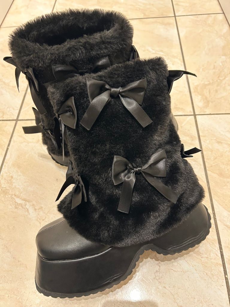 Alternative womens punk boots