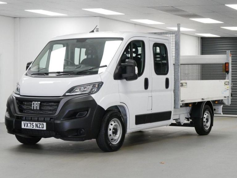 75 FIAT DUCATO 35 MAXI 2.2 M/JET 140 BHP 7 SEAT CREWCAB DROPSIDE ( TAIL-LIFT )