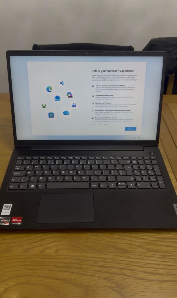 Lenovo V15 G4 AMN Laptop 15.6– AMD Ryzen | 8GB RAM | 256GB SSD Window 11 FAST Pc