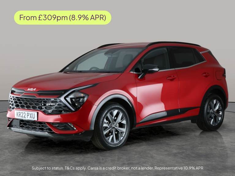 2022 Kia Sportage 1.6 h T-GDi GT-Line SUV 5dr Petrol Hybrid Auto Euro 6 (s/s) (226 bhp) - CRU Suv...