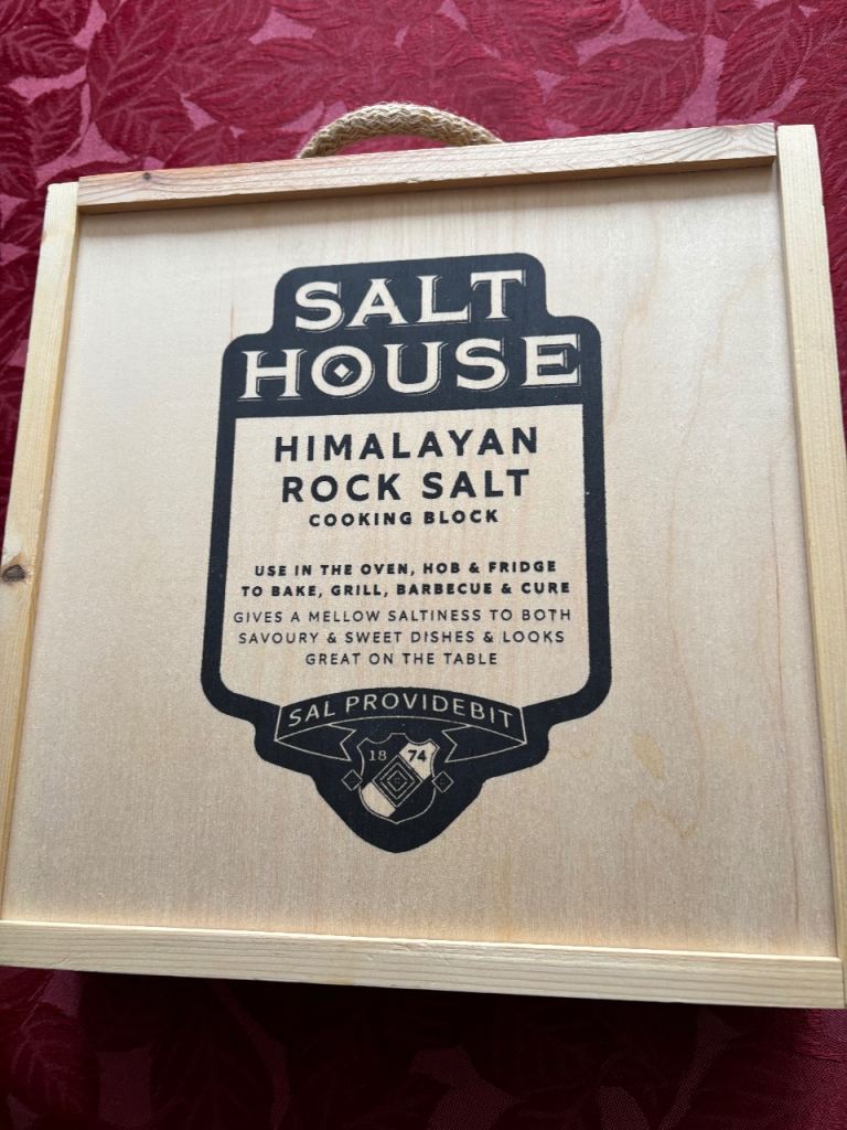 Himalayan Rock salt cooking block 