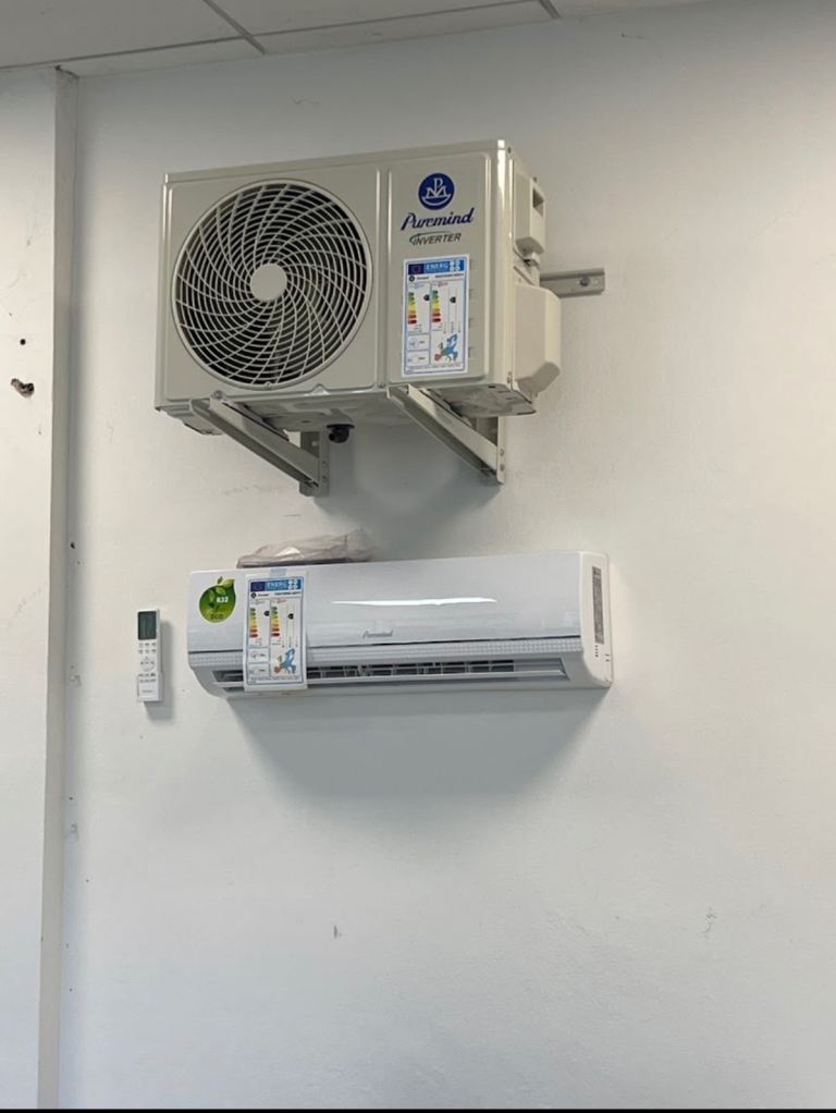 Air conditioning supplied and fitted