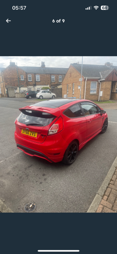 Ford, FIESTA, Hatchback, 2016, Manual, 998 (cc), 3 doors