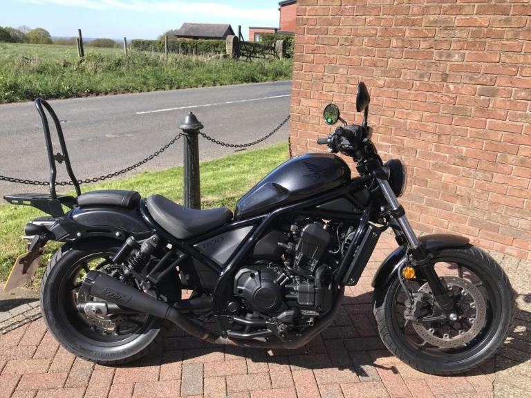 HONDA CMX 1100 REBEL DCT, 2022/22, JUST 7,708 MILES COVERED WITH EXTRAS