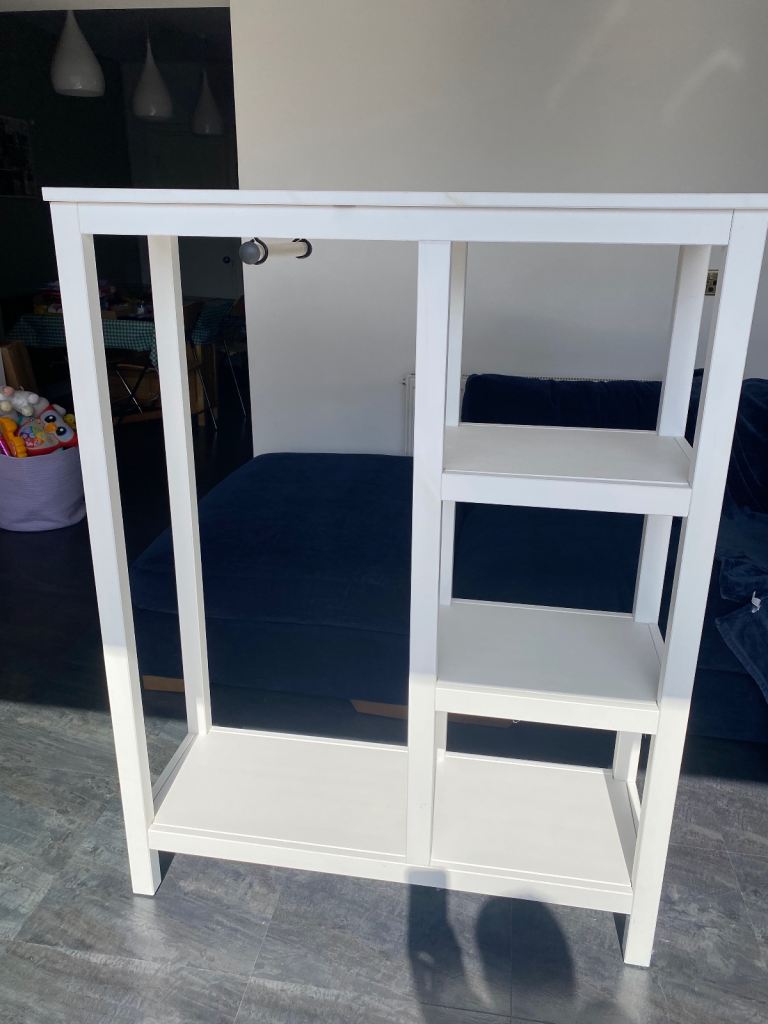 IKEA hemnes open wardrobe unit 