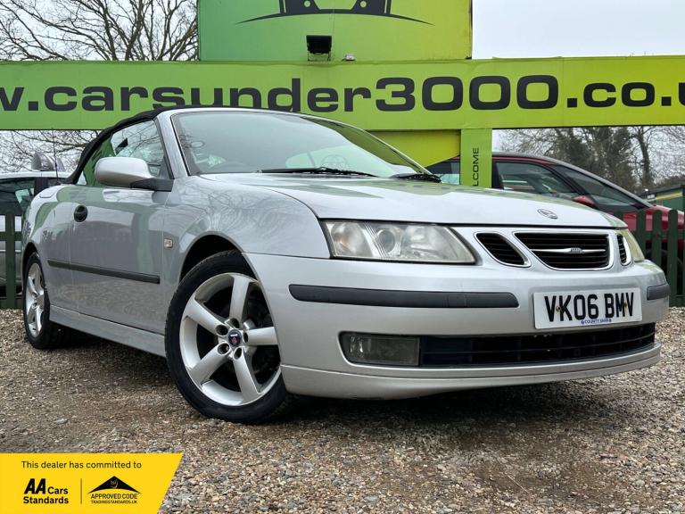 2006 Saab 9-3 2.0t Vector 2dr CONVERTIBLE PETROL Manual