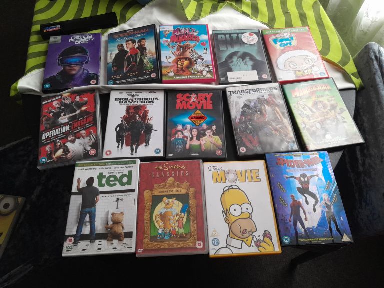 DVD Movie Bundle – 15 Films – 12