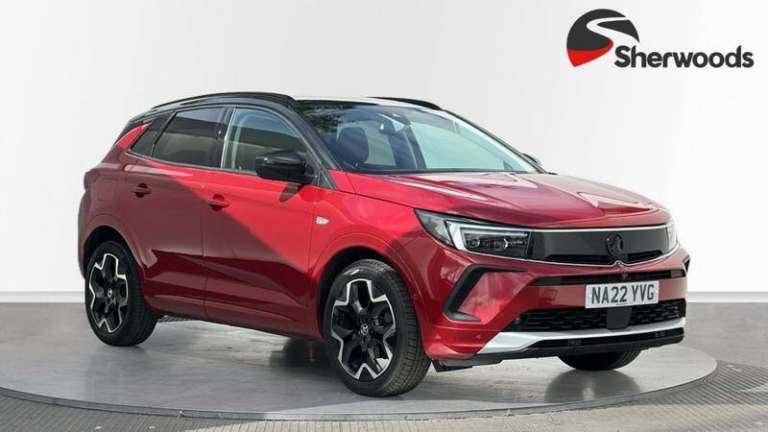 2022 Vauxhall Grandland 1.2 Turbo Ultimate SUV 5dr Petrol Auto Euro 6 (s/s) (130 ps) Automatic Ha...