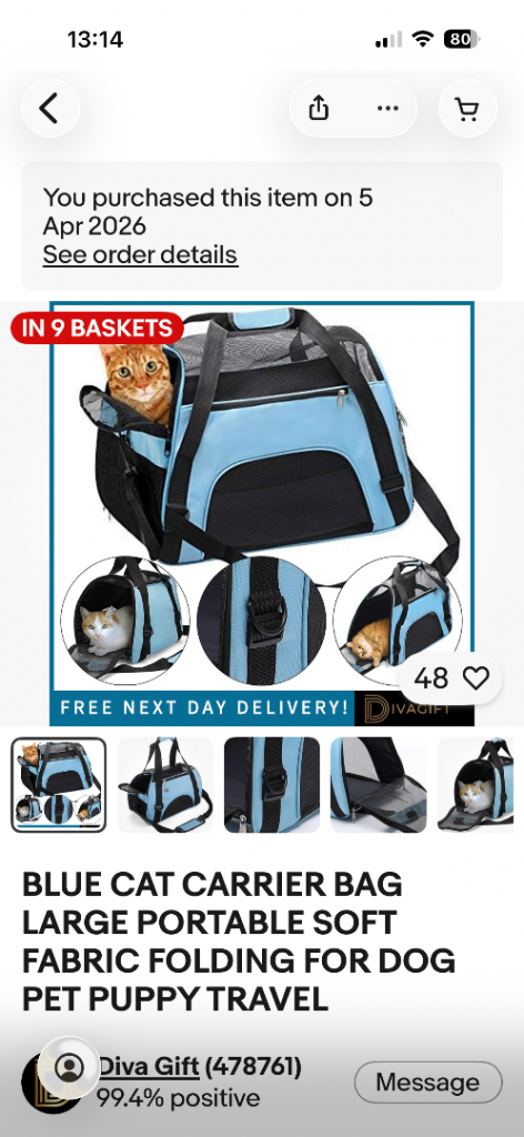 Soft Cat Carrier